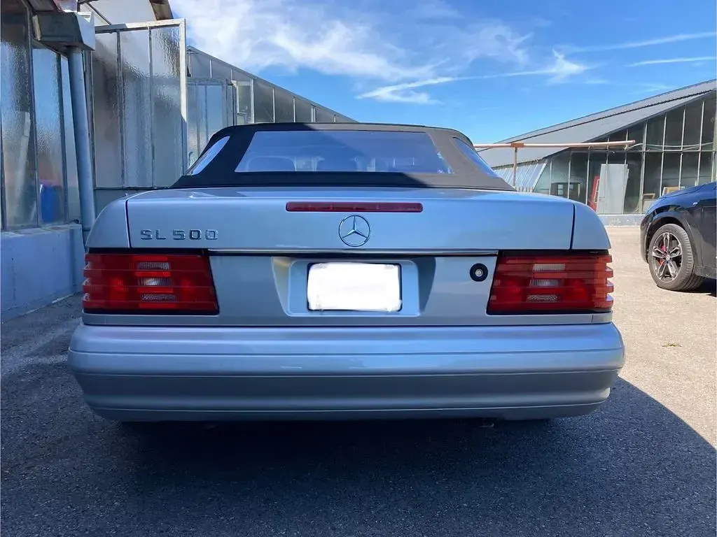 Gebraucht Mercedes SL500 320 PS (235 kW) 1997 Silber Cabrio