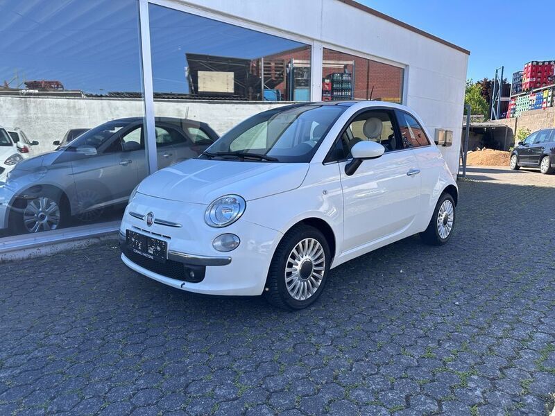 Weiß Gebraucht 2013 Fiat 500 Lounge Kleinwagen | 3.550 € (Guter Preis) - Bild 1/4