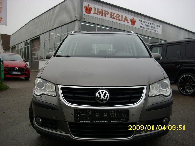 Gebraucht VW Touran Cross 140 PS (102 kW) 2008 Grau Van / Kleinbus