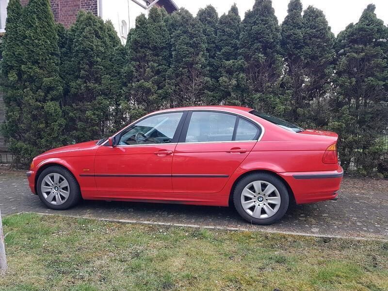 Rot Gebraucht 1998 BMW 320 Limousine | 1.500 € (Superpreis) - Bild 1/4