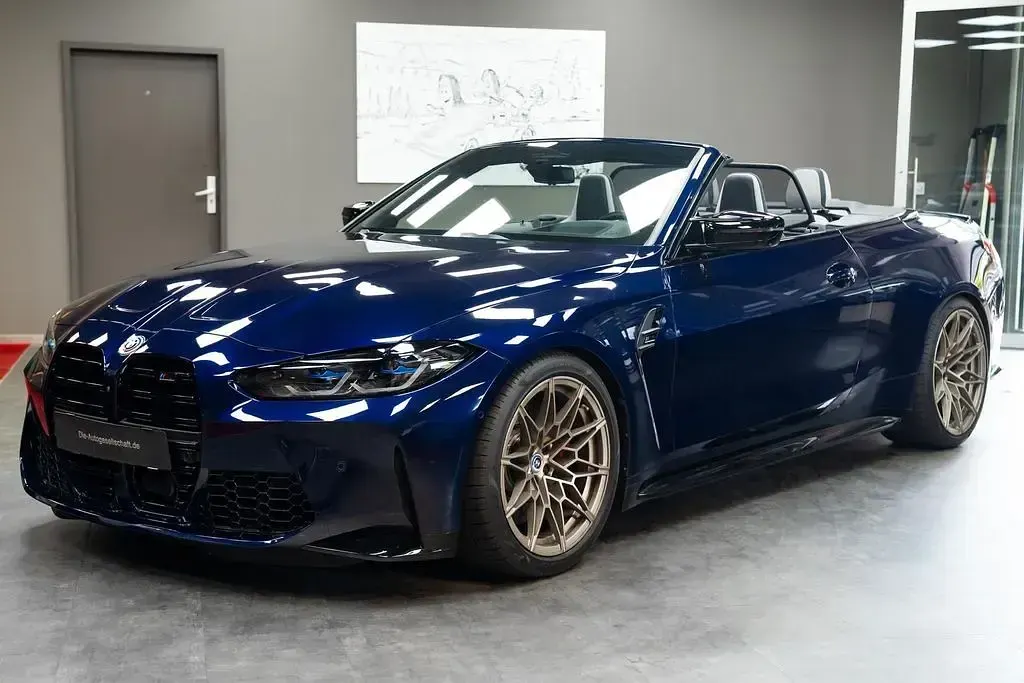 Occasion BMW M4 Cabriolet Performance 510 ch (375 kW) 2023 Bleue Cabriolet