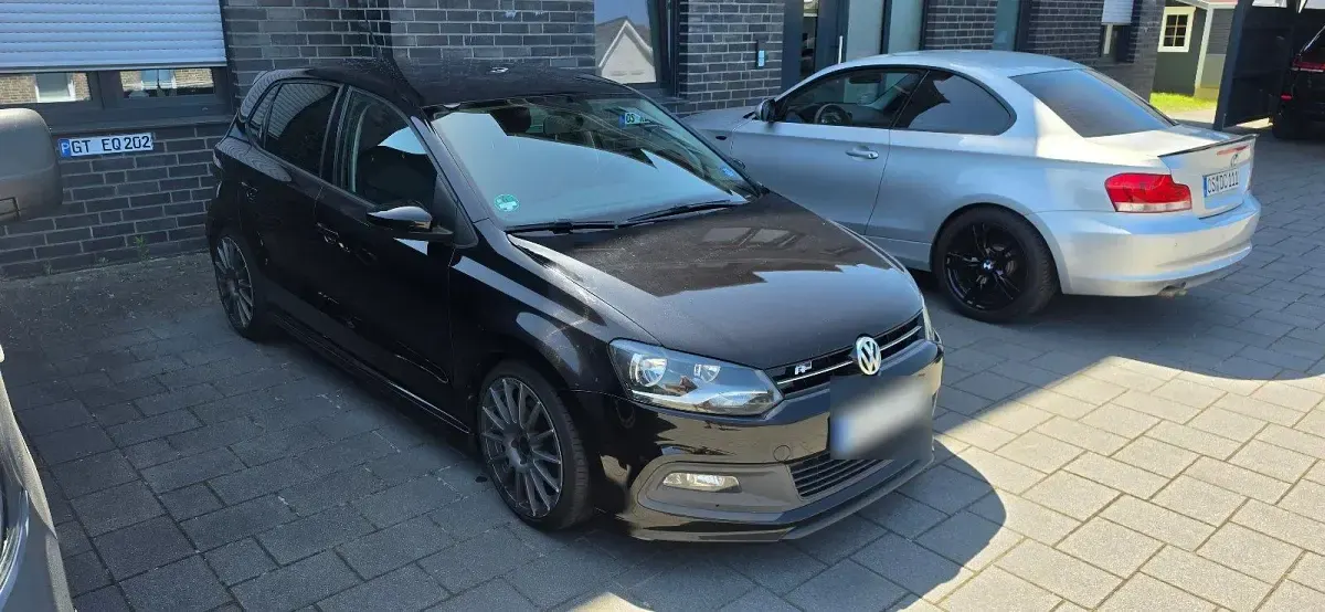 Gebraucht VW Polo R-line 105 PS (77 kW) 2013 Schwarz Kleinwagen