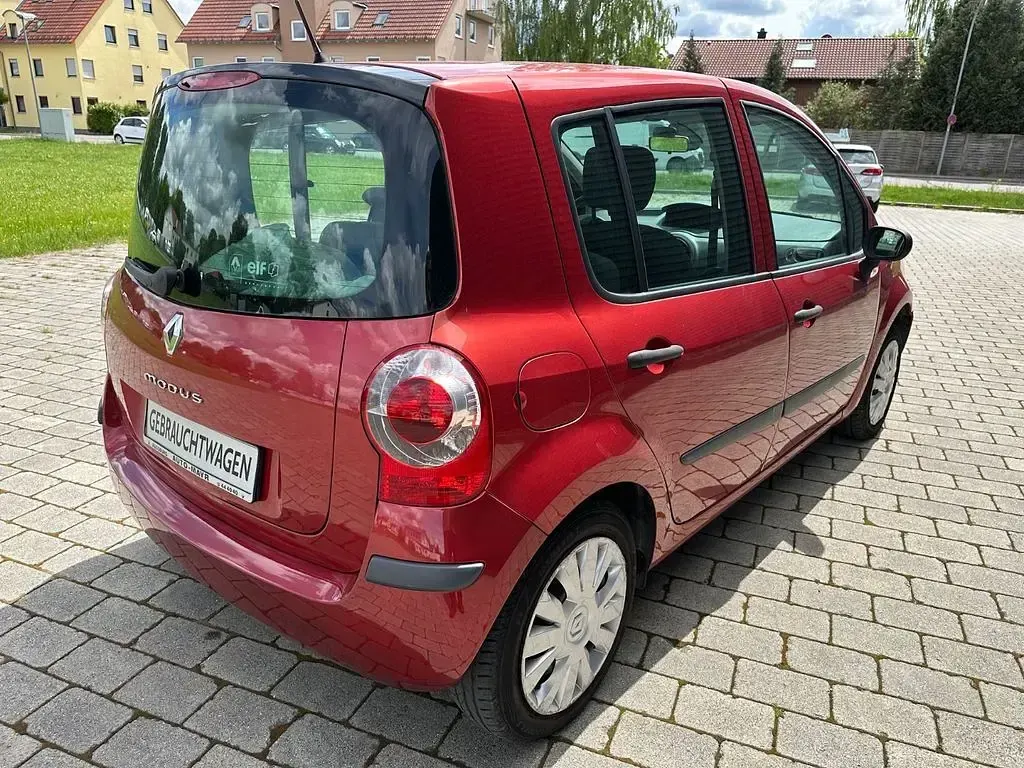 Gebraucht Renault Modus Avantage 75 PS (55 kW) 2007 Rot Van / Kleinbus