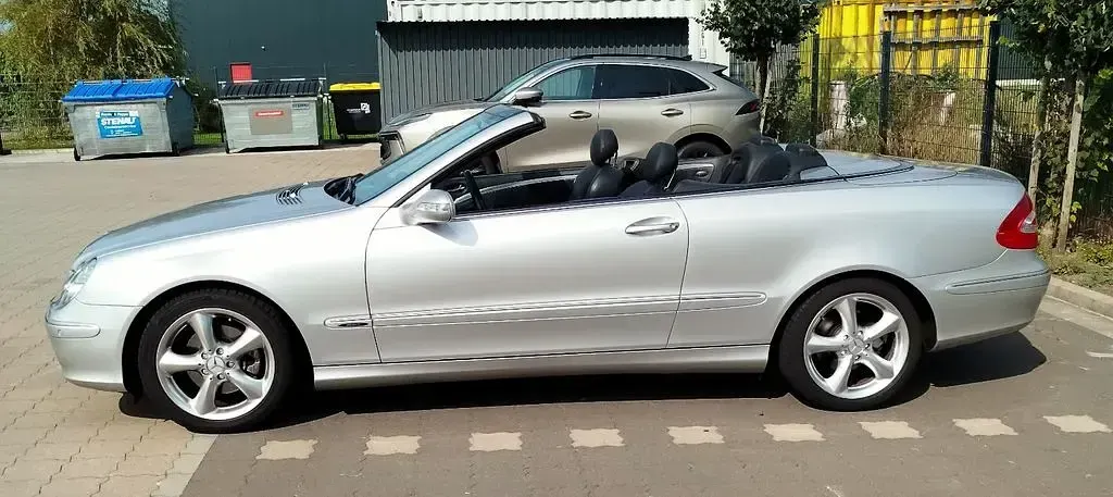 Gebraucht Mercedes CLK200 Avantgarde 163 PS (119 kW) 2003 Silber Cabrio