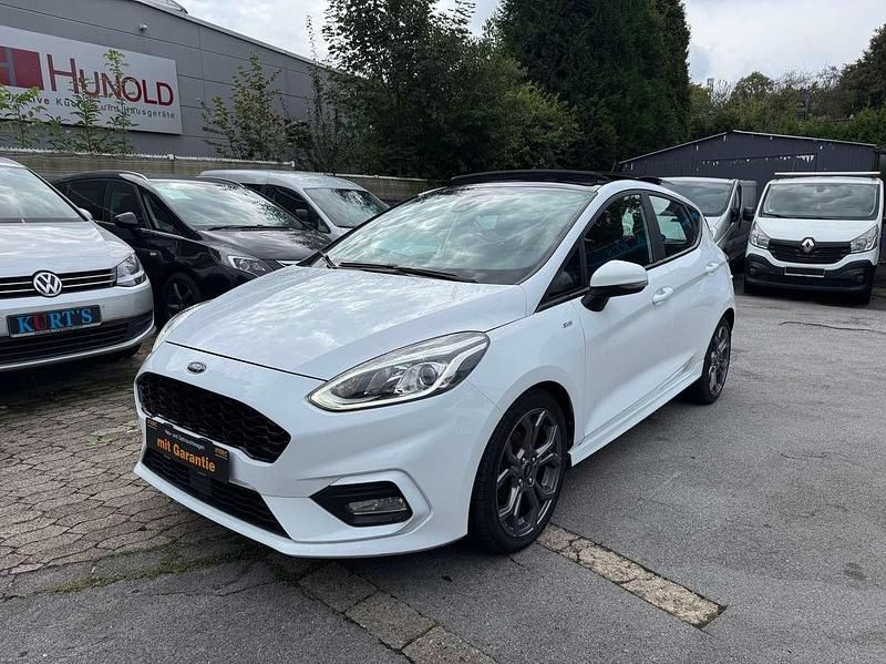 Gebraucht Ford Fiesta ST-Line 140 PS (102 kW) 2018 Weiß Kleinwagen