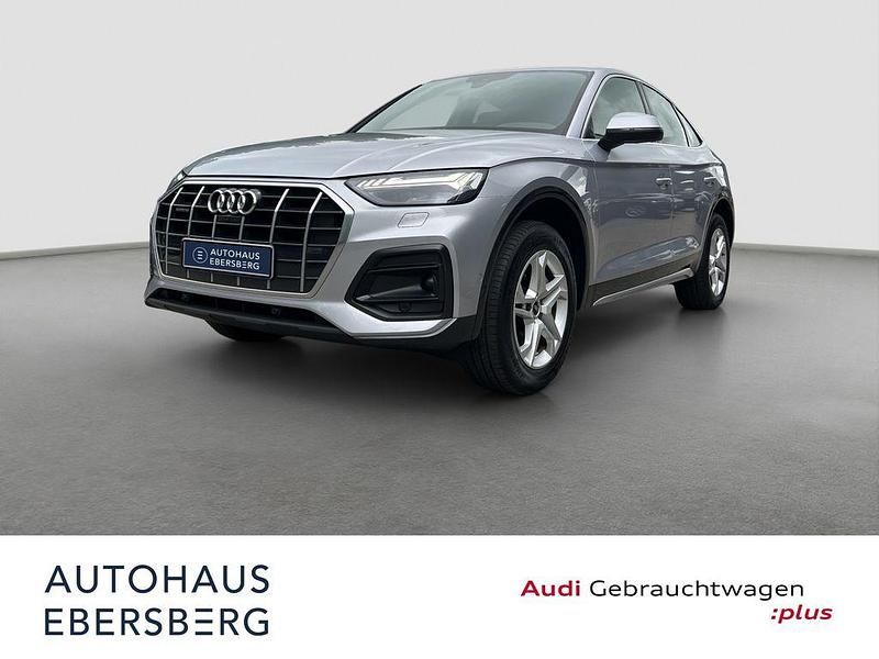 Silber Gebraucht 2021 Audi Q5 Sportback Advanced Plus SUV | 32.500 € (Fairer Preis) - Bild 1/4