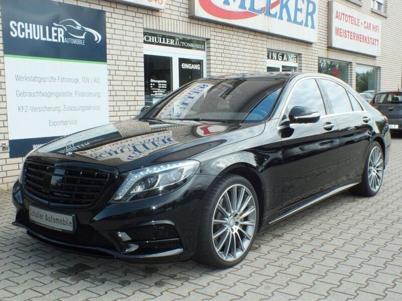Schwarz Gebraucht 2015 Mercedes S500 AMG line Limousine | 44.490 € (Fairer Preis) - Bild 1/4