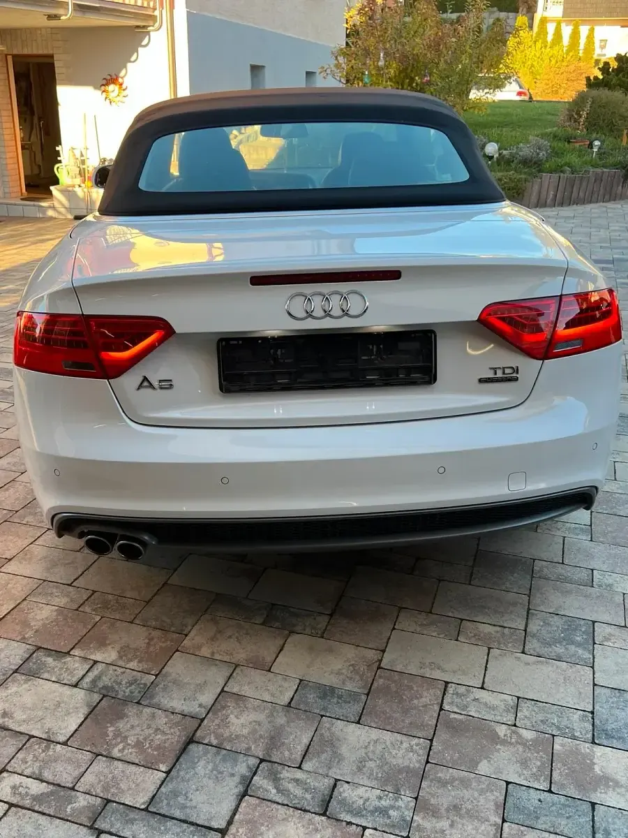 Gebraucht Audi A5 Cabriolet 190 PS (139 kW) 2016 Weiß Cabrio