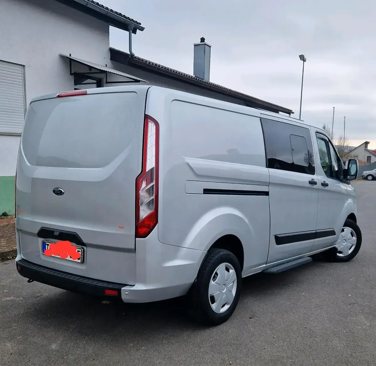 Gebraucht Ford Transit 131 PS (96 kW) 2019 Grau Van / Kleinbus