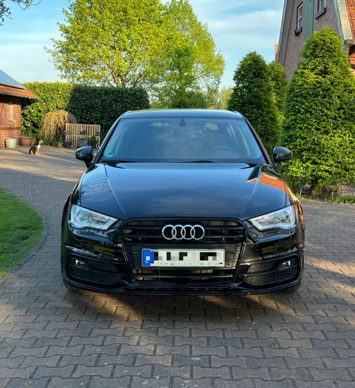 Schwarz Gebraucht 2014 Audi A3 S-Line Limousine | 9.499 € (Fairer Preis) - Bild 1/4