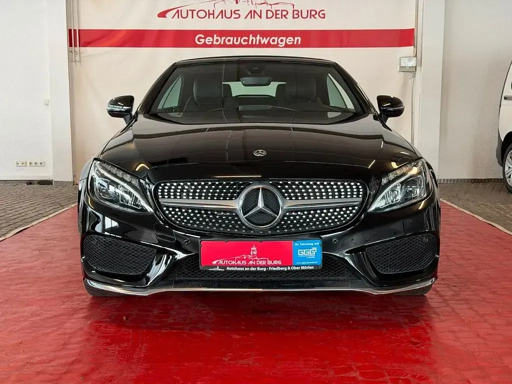 Gebraucht Mercedes C200 AMG line 184 PS (135 kW) 2017 Schwarz Cabrio