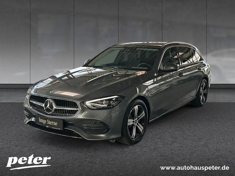 Metalliclack selenitgrau Gebraucht 2024 Mercedes C180 Advanced Kombi | 34.610 € (Guter Preis) - Bild 1/4