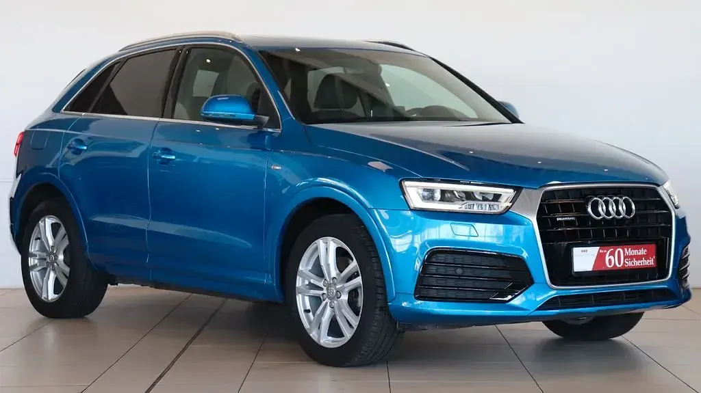 Gebraucht Audi Q3 S-Line 179 PS (131 kW) 2016 Blau SUV
