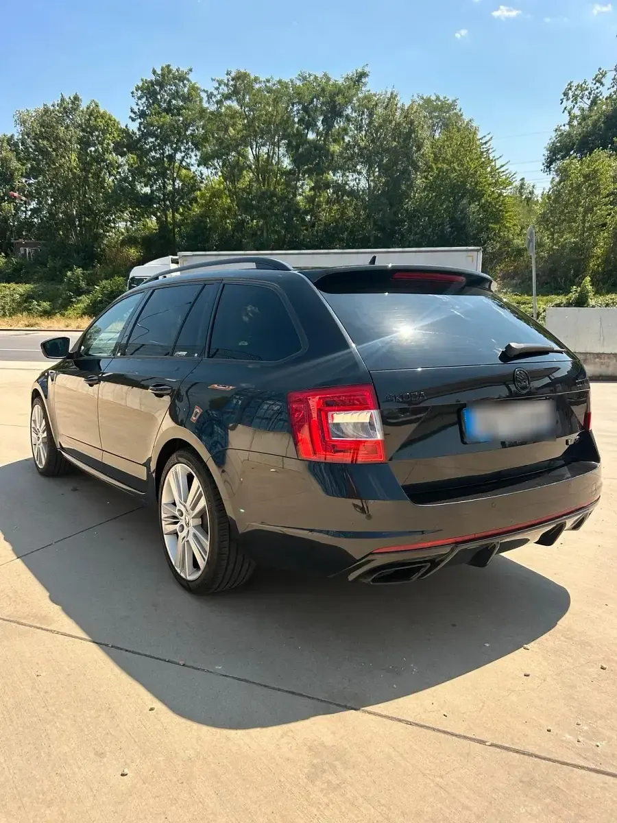Gebraucht Skoda Octavia vRS 184 PS (135 kW) 2014 Schwarz Kombi