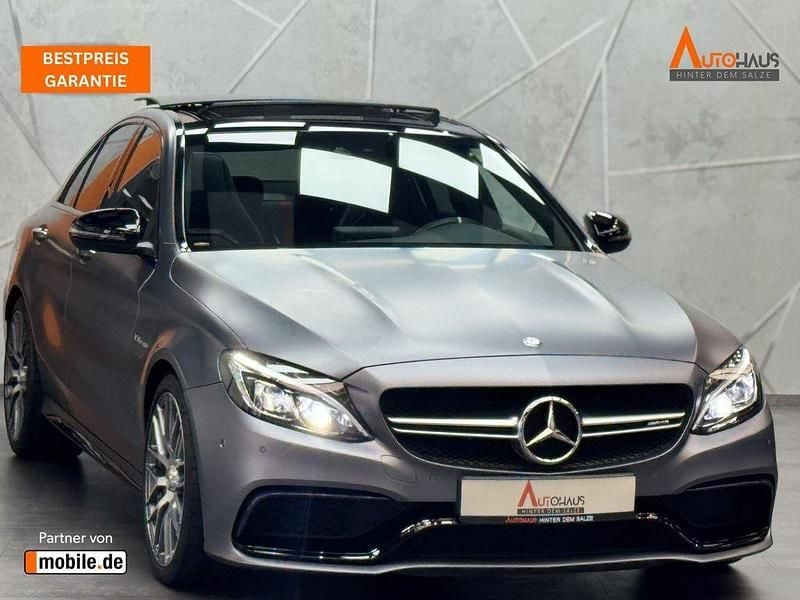 Grau Gebraucht 2016 Mercedes C63S AMG AMG Limousine | 44.990 € (Fairer Preis) - Bild 1/4