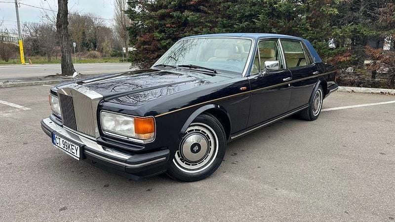 Blau Gebraucht 1992 Rolls Royce Silver Spur Limousine | 24.950 € - Bild 1/4