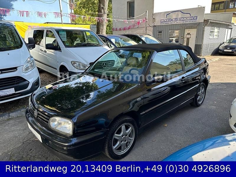 Gebraucht VW Golf Cabriolet Classicline 90 PS (66 kW) 1996 Schwarz Cabrio