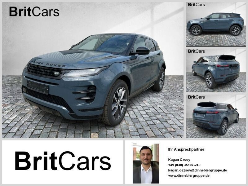 Blau (metallic) Gebraucht 2024 Land Rover Range Rover evoque SE Dynamic SUV | 46.510 € (Guter Preis) - Bild 1/4