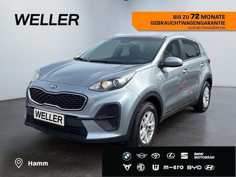 Css) lunar silver m (silber Gebraucht 2021 Kia Sportage Edition 7 SUV | 18.680 € (Guter Preis) - Bild 1/3