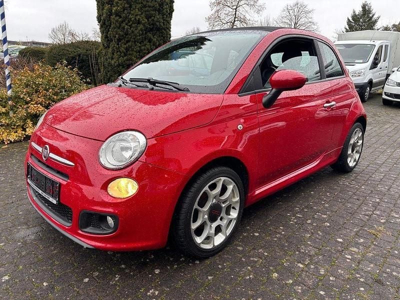 Rot Gebraucht 2015 Fiat 500S Sport Cabrio | 6.900 € (Fairer Preis) - Bild 1/4