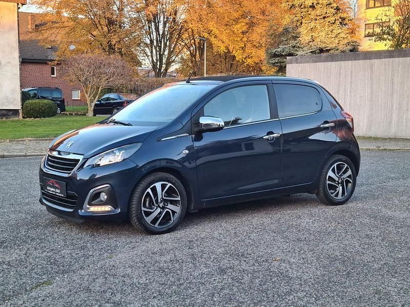 Blau Gebraucht 2018 Peugeot 108 Allure Limousine | 7.799 € - Bild 1/4