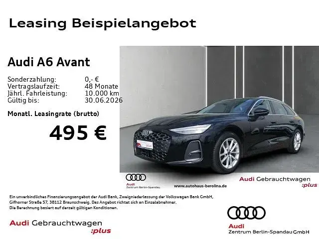 Gebraucht Audi A6 Sport 204 PS (150 kW) 2025 Schwarz Kombi