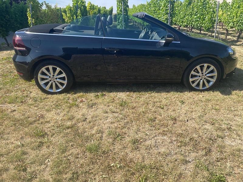 Schwarz Gebraucht 2012 VW Golf Cabriolet Cabrio | 7.500 € (Guter Preis) - Bild 1/3