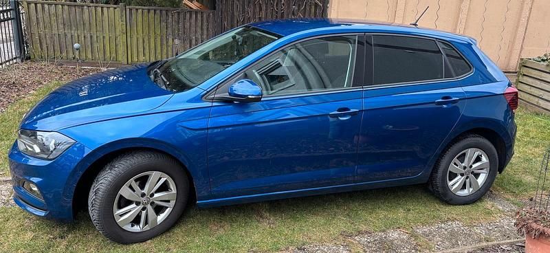 Gebraucht VW Polo Comfortline 95 PS (69 kW) 2020 Blau Kleinwagen