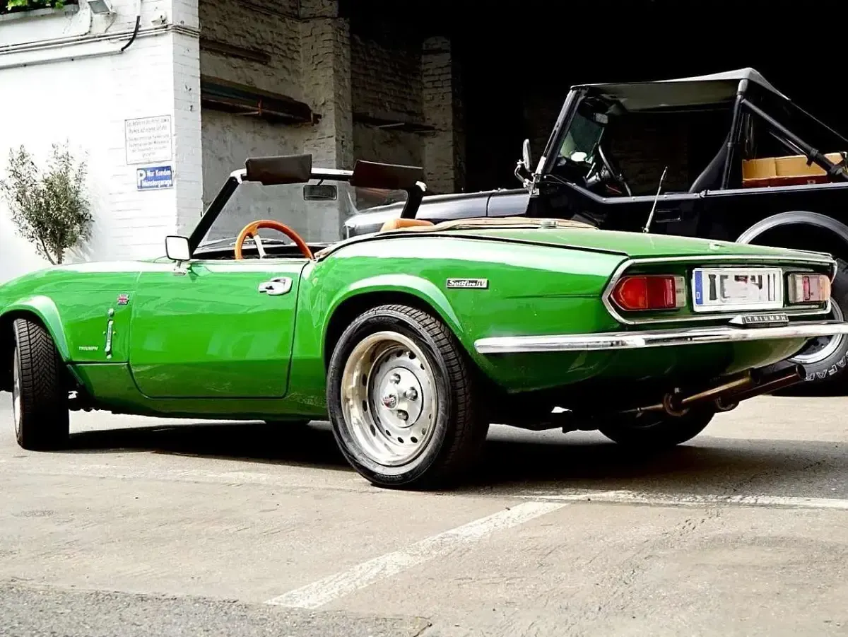 Gebraucht Triumph Spitfire 69 PS (50 kW) 1973 Grün Cabrio