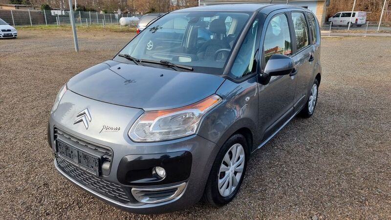 Grau Gebraucht 2012 Citroën C3 Picasso Tendance Van / Kleinbus | 3.599 € (Teuer) - Bild 1/4