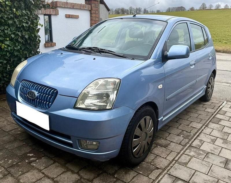 Gebraucht Kia Picanto EX 65 PS (47 kW) 2005 Blau Kleinwagen
