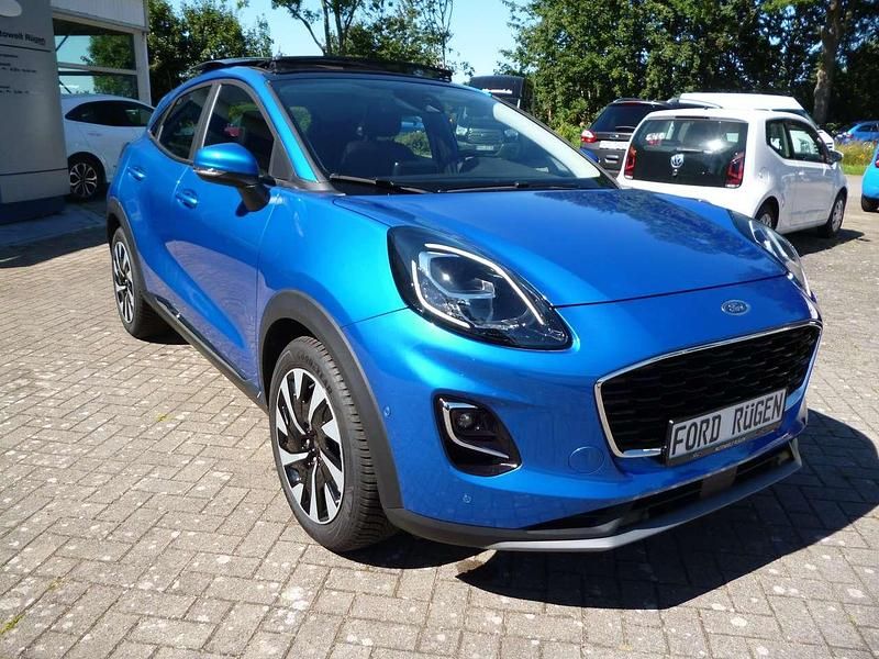 Gebraucht Ford Puma Titanium 125 PS (91 kW) 2023 Dynamicblau metallic Kombi
