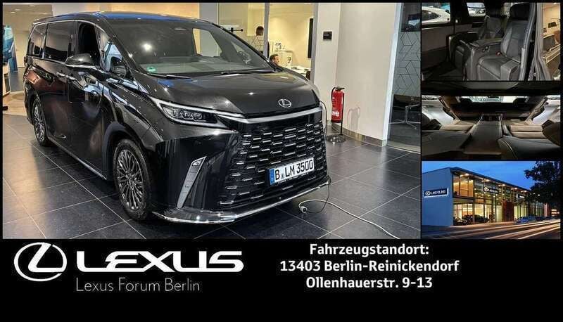 Graphite black Gebraucht 2024 Lexus LS500h Luxury Line Limousine | 135.950 € - Bild 1/4