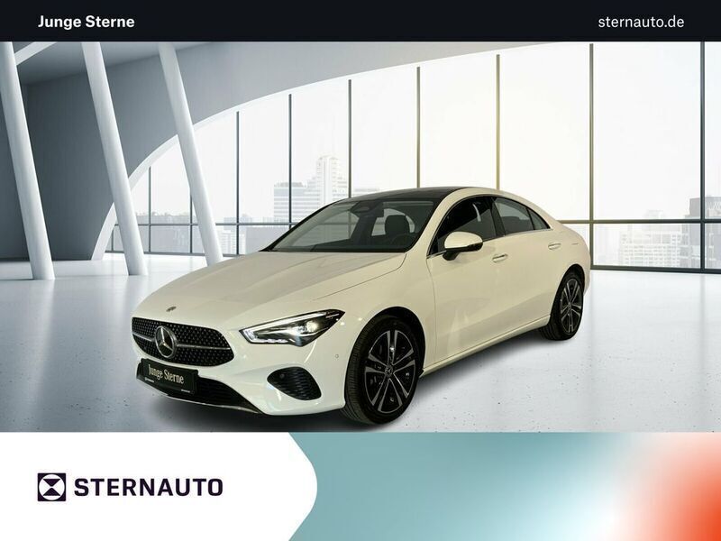 Unilack polarweiß Gebraucht 2024 Mercedes CLA180 Limousine | 31.480 € (Guter Preis) - Bild 1/4