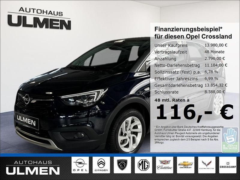 Metallic) (blau Gebraucht 2018 Opel Crossland Innovation SUV | 13.980 € (Fairer Preis) - Bild 1/4