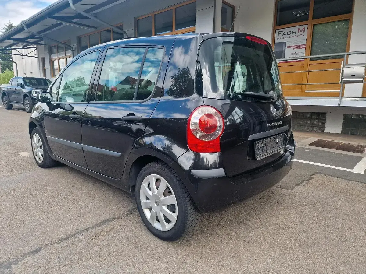 Gebraucht Renault Modus Avantage 75 PS (55 kW) 2007 Schwarz Van / Kleinbus