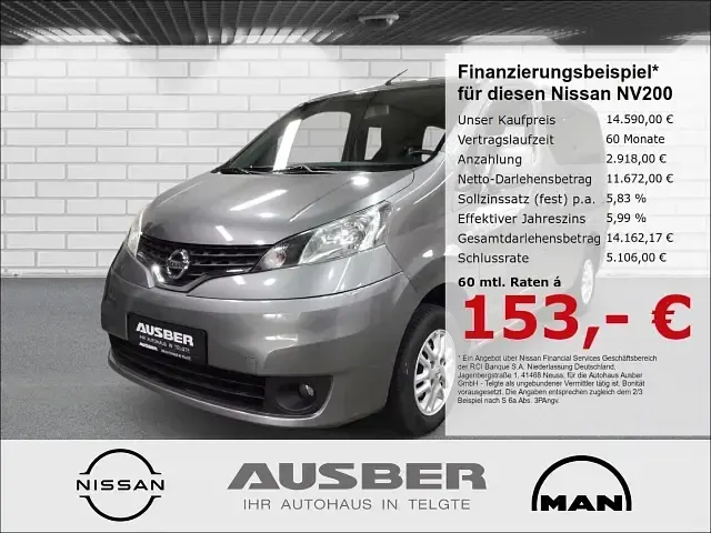 Gebraucht Nissan Evalia Tekna 110 PS (80 kW) 2015 Van / Kleinbus
