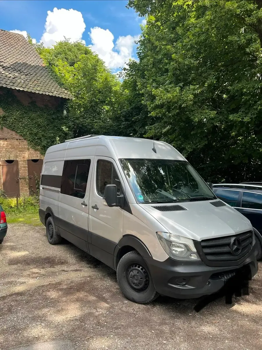 Gebraucht Mercedes Sprinter 163 PS (119 kW) 2016 Grau Van