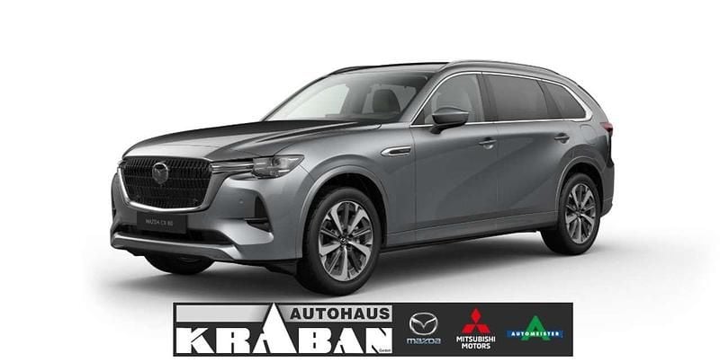 Machine gray Neu 2025 Mazda CX-80 Takumi-Line SUV | 56.900 € (Superpreis) - Bild 1/2