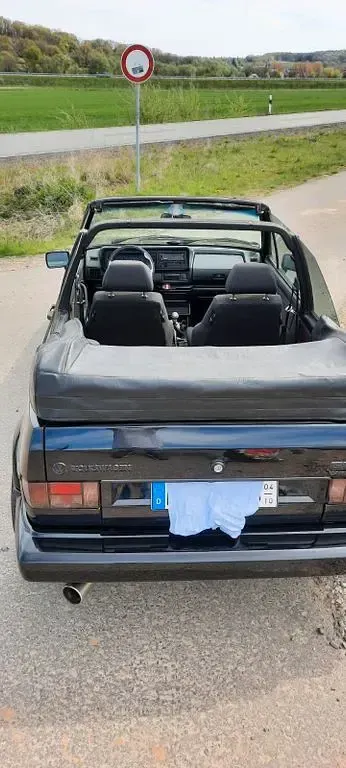 Gebraucht VW Golf Cabriolet Sportline 98 PS (72 kW) 1991 Schwarz Cabrio