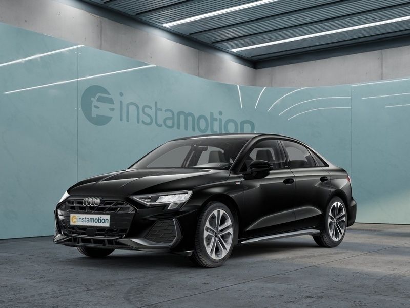 Schwarz Gebraucht 2024 Audi A3 Sport Limousine | 36.270 € (Teuer) - Bild 1/4