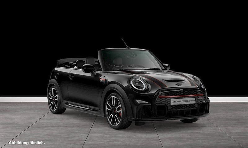 Schwarz Gebraucht 2022 Mini John Cooper Works Cabriolet Cabrio | 34.911 € (Fairer Preis) - Bild 1/3