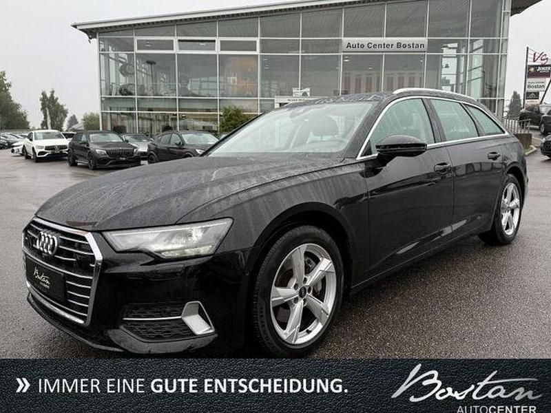 Schwarz (metallic) Gebraucht 2023 Audi A6 Sport Kombi | 35.900 € - Bild 1/4