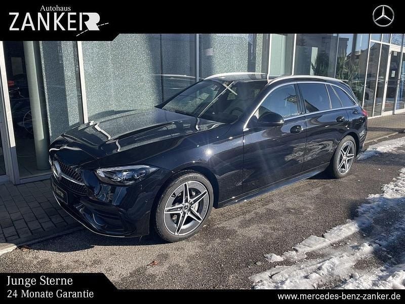 Schwarz Gebraucht 2024 Mercedes C300e Advanced Limousine | 39.800 € (Superpreis) - Bild 1/4