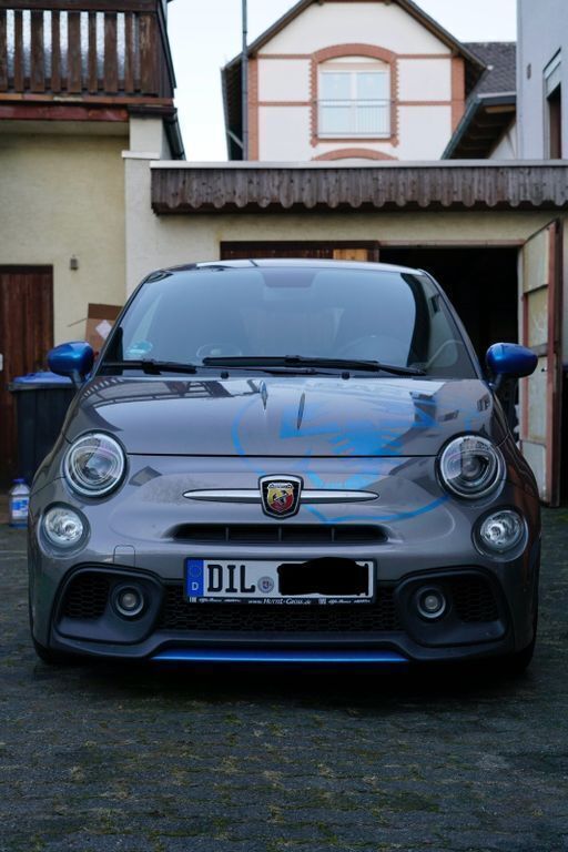 Grau Gebraucht 2021 Abarth 595 Kleinwagen | 18.500 € (Superpreis) - Bild 1/4