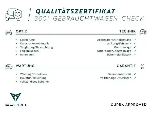 Gebraucht Cupra Leon VZ 245 PS (180 kW) 2024 Midnight schwarz metallic Limousine