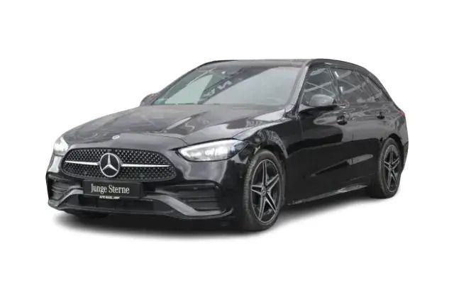 Schwarz Gebraucht 2023 Mercedes C300 AMG Kombi | 42.990 € (Etwas zu teuer) - Bild 1/4