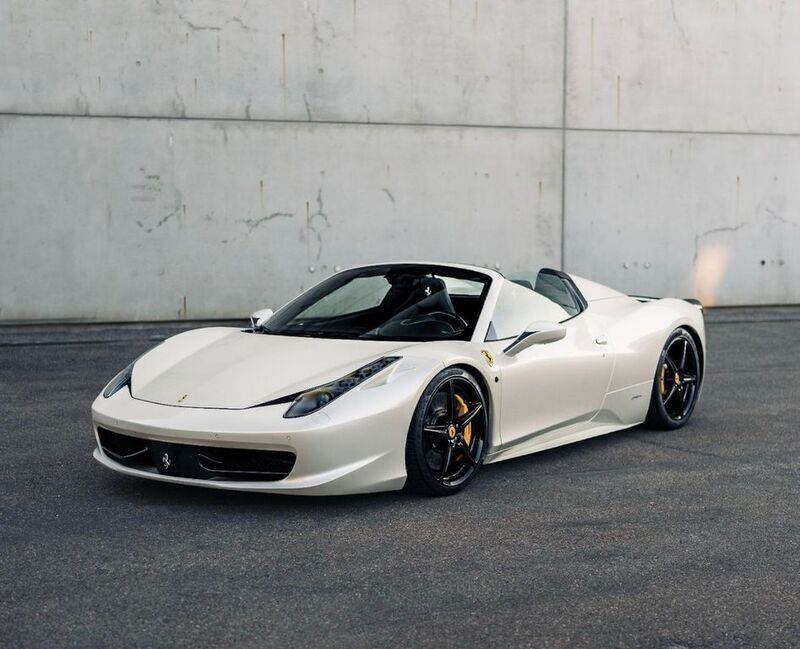 Weiß Gebraucht 2012 Ferrari 458 Cabrio | 189.900 € - Bild 1/4