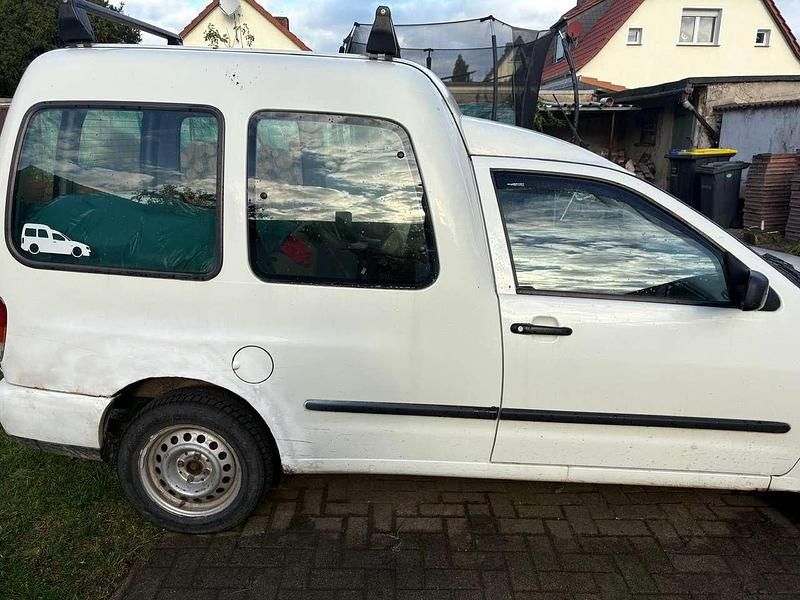 Gebraucht VW Caddy Family 60 PS (44 kW) 2000 Weiß Van / Kleinbus