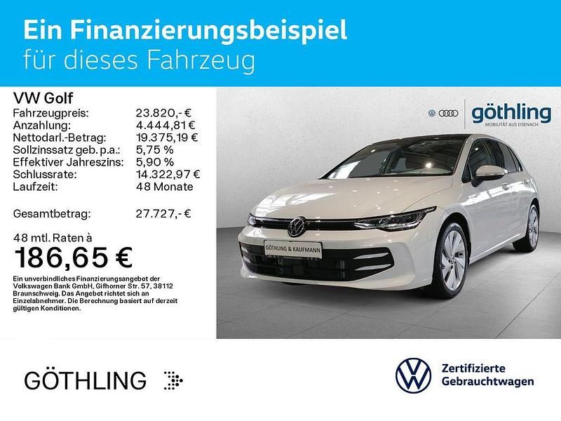 Gebraucht VW Golf VIII Life 116 PS (85 kW) 2025 Weiß Limousine